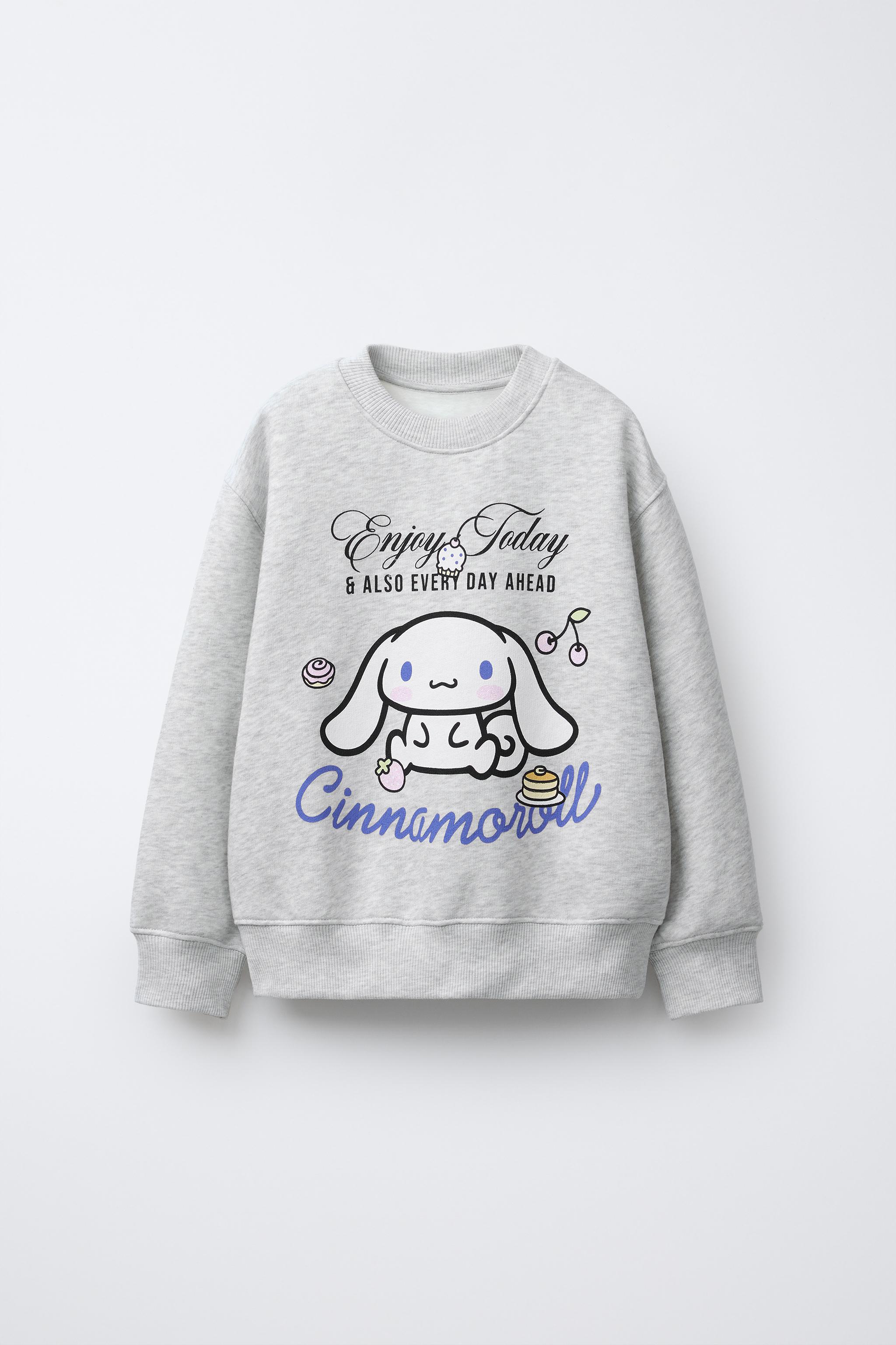 SWEAT IMPRIMÉ CINNAMOROLL © SANRIO